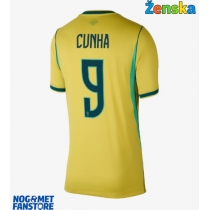 Brazil Matheus Cunha #9 Domaci Dres za Ženska SP 2026 Kratak Rukav